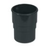 Anthracite Grey Round Downpipe Pipe Socket/Joint
