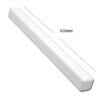 White Square Edge Fascia Board Corner Double Ended