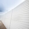 White Vinyl Upvc Fencing Panel 1825mm x 300mm - Image 3