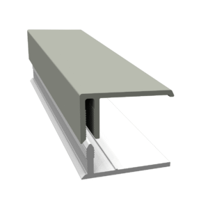 Misty Grey Fortex 2 Part Edge Trim