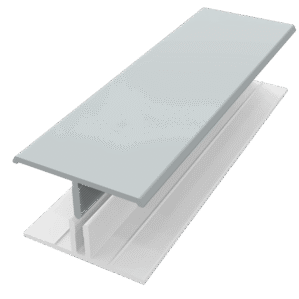 Pale Blue Fortex 2 Part Jointing Trim