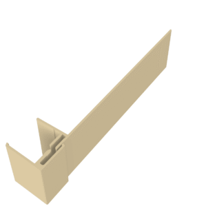 Cappuccino Fortex 2 Part Reveal Liner Trim