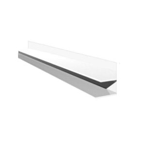 White-Soffit F/ Wall Trim-5m