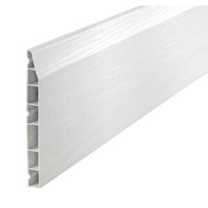 White Skirting Board Chamfered - Length 5m x Width 150mm
