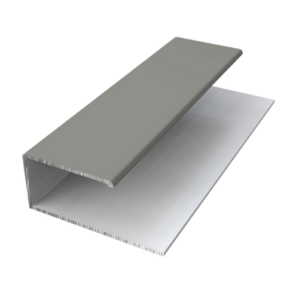 Fortex Naturale Grey Cedar-Aluminium Edging Trim-3m