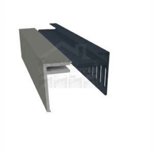 Fortex Naturale Grey Cedar-Aluminium Cover & Vent Trim-3m