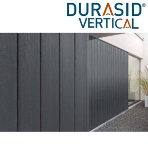 Anthracite Grey Durasid Vertical External Embossed Cladding