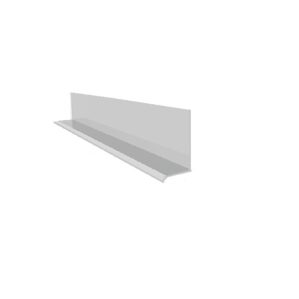 Rosewood External Upvc Shiplap Cladding - Drip Trim (White Only) 3 Metre