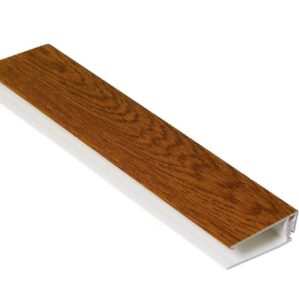 2 Part Cladding Edge Trim 3mtr Golden Oak