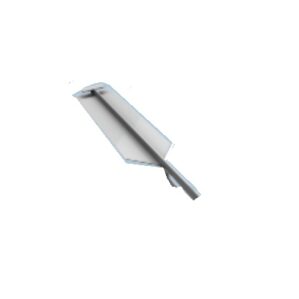 White Durasid Cladding 167mm Invisible Butt Joint