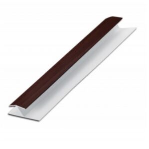 Rosewood  Upvc Cladding-2 Part H/Joint Trim x 3m