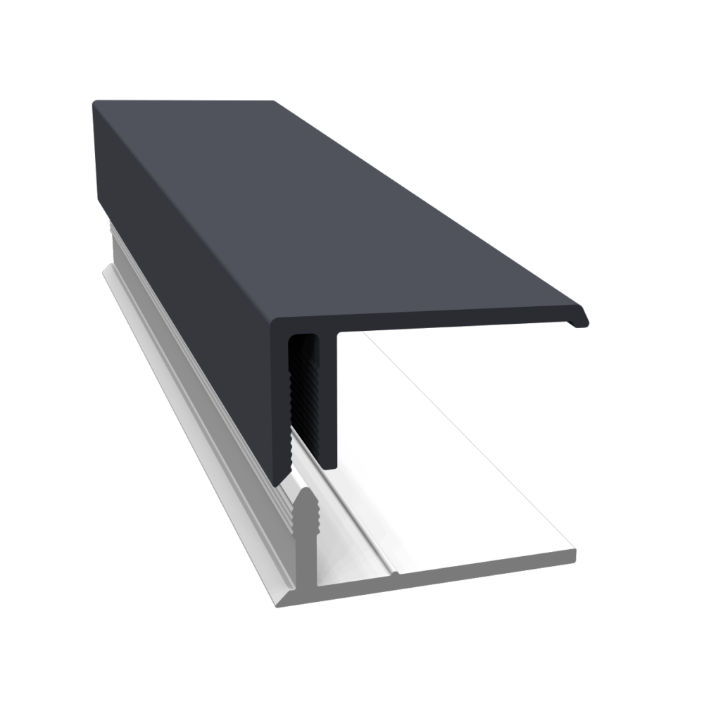 Slate Grey Fortex 2 Part Edge Trim