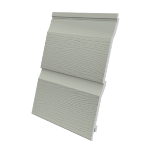 Misty Grey Fortex 333mm Double External Embossed Cladding