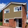Argyl Brown Fortex 333mm Double External Embossed Cladding - Image 2