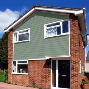 Sage Green Fortex Cladding