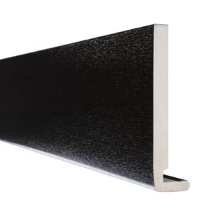 Black Ash Full Replacement Fascia Board 150mm x 5m x 18mm Thickness Subtle Grained