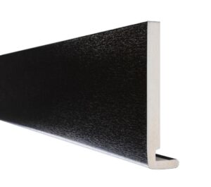 Black Ash Full Replacement Fascia Board 150mm x 5m x 18mm Thickness Subtle Grained