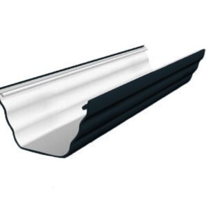 Anthracite Grey Ogee Guttering 4m Length