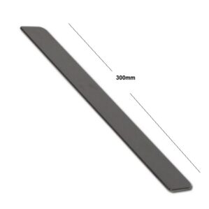 Black Ash Fascia Board End Cap-Subtle Grained