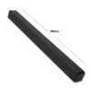Black Ash Fascia Board Double Corner Subtle Grained - Image 2