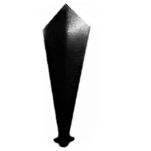 Black Fascia Board Finial-Smooth Finish