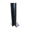 Black Ash Fascia Board 90° Internal Corner Subtle Grained
