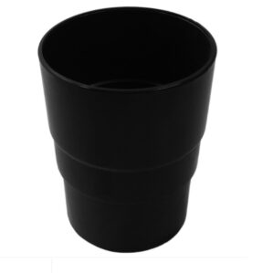 Black Round Downpipe Socket/Joint