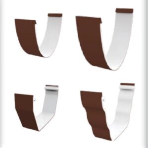 Brown Guttering & Downpipes