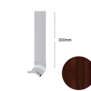 Rosewood Fascia Board External-135 Deg Joint Subtle Grained