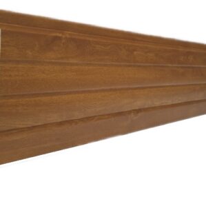 Golden Oak Grained Pvc Fencing Panel 1825mm x 300mm