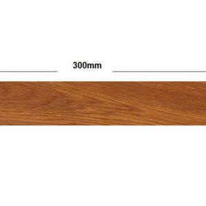 Golden Oak Fascia Board End Cap Subtle Grained