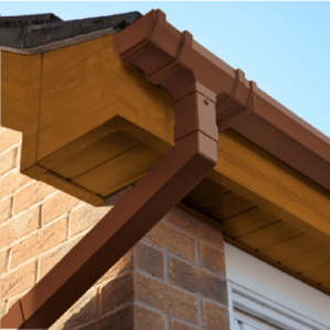 Golden Oak Square Edge Cover Over Fascia Board 10mm Thickness