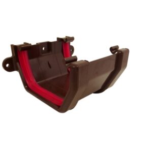 Brown Squareline Guttering