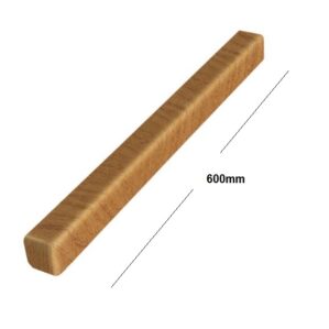 Irish Oak Cover Over Fascia Board - Fascia Corner Double