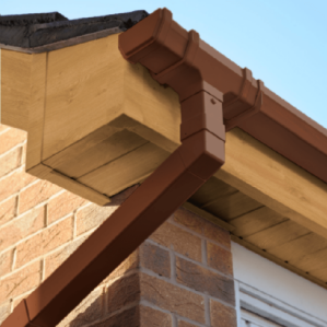 Irish Oak Square Edge Cover Over Fascia Board 10mm Thickness