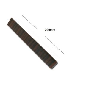 Mahogany Fascia Board End Cap Subtle Grained