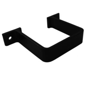 Black Squareline Downpipe - Flush Fitting Pipe Clip