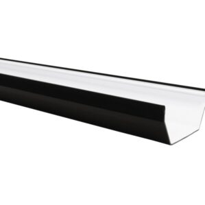 Black Squareline Guttering - Gutter 4m