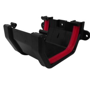 Black Squareline Guttering
