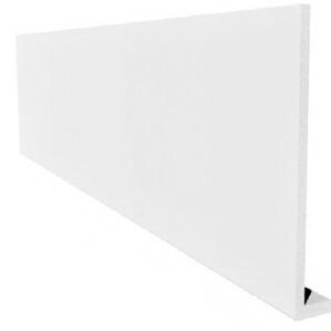 White Cover Over Square Edge Fascia Board 450mm x 5m