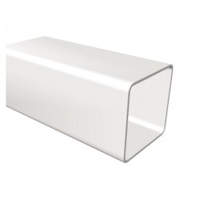 White Squareline Downpipe - Downpipe 2.75m
