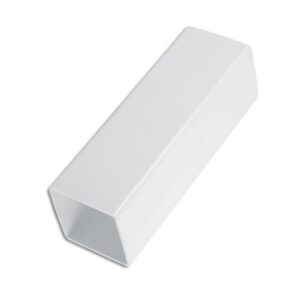 White Squareline Downpipe