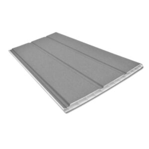 Storm Grey Smooth Finish-Hollow Soffit Board-300mm x 5m