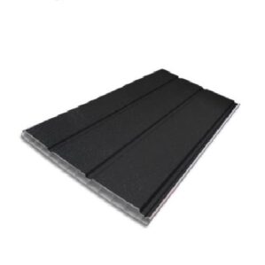 Black Ash Subtle Grained Finish-Hollow Soffit Board-300mm x 5m