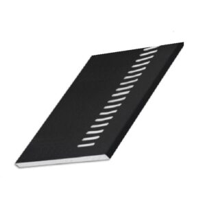 Black Ash Subtle Grained Finish-Vented Soffit Board-150mm x 5m