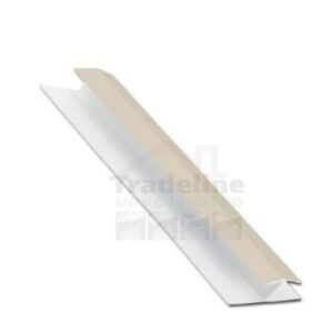 Cream Durasid Cladding H Jointing Trim-3