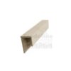 Cream Subtle Grained Finish Soffit Board-Edge Trim-5m