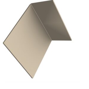 Durasid Natural Cedar Aluminium Reveal Corner Trim 50mm X 150mm-3m