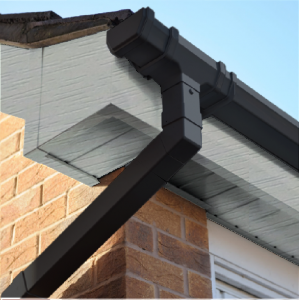 Agate Grey Square Edge Cover Over Fascia Board 10mm Thickness