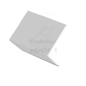 Light Grey Durasid Cladding Aluminium Reveal Corner Trim 150 X 50mm X 3m